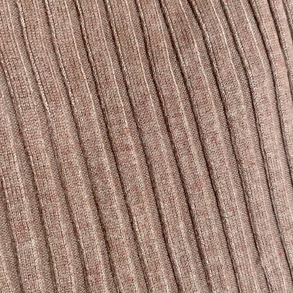 NWOT [Anthropologie] Maronie High Waist Brown Ribbed Pencil Skirt Women’s Sz L - Picture 6 of 7